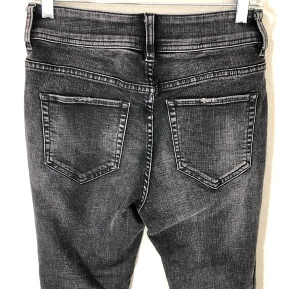 NWOT Free People Wild Child Skinny Jeans Black 28 - Picture 9 of 10